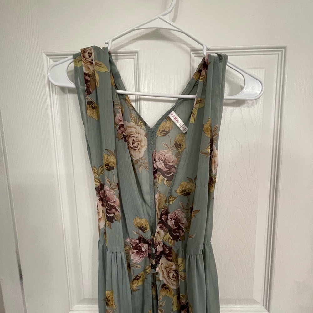 It’s cape like, but I mostly worn it over this short pink dress. It’s shear.